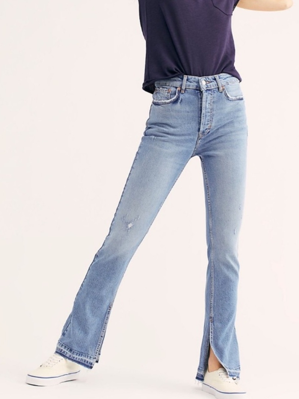 Free People We The Free Emmy Split Bootcut Jeans